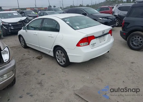 2010 Honda Civic Lx z USA, uszkodzony, nr VIN 2HGFA1F55AH551197